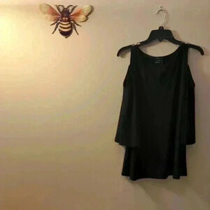 Cut out sleeve Coco Bianco, small, black top